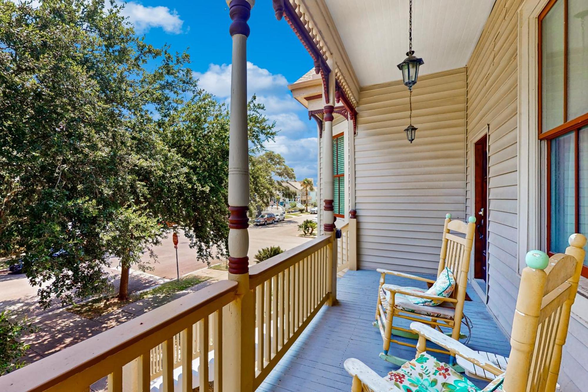 Apartamento Under The Avenue Galveston Exterior foto